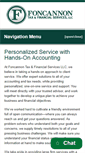 Mobile Screenshot of foncannontax.com