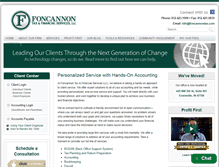 Tablet Screenshot of foncannontax.com